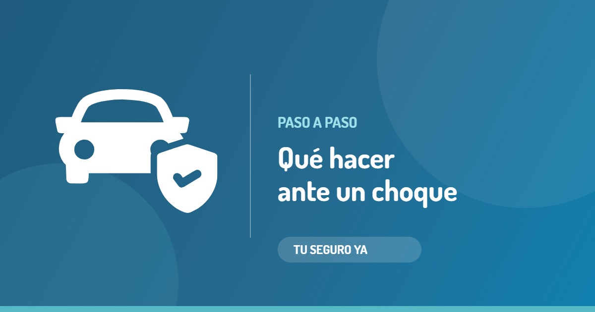 Qué hacer ante un choque y cómo denunciarlo