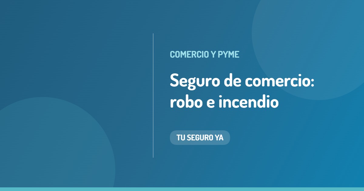 Seguro de comercio: cómo proteger tu local de robos e incendios