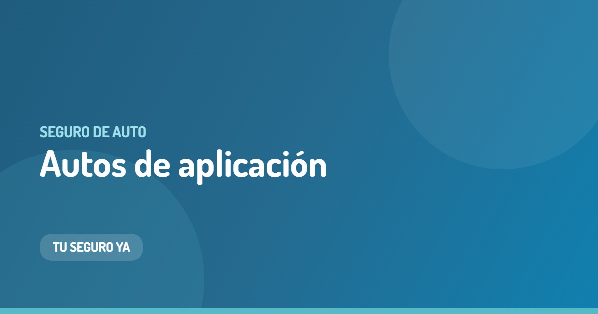 Seguro para autos de aplicación (Uber, Cabify, DiDi): qué hay que declarar